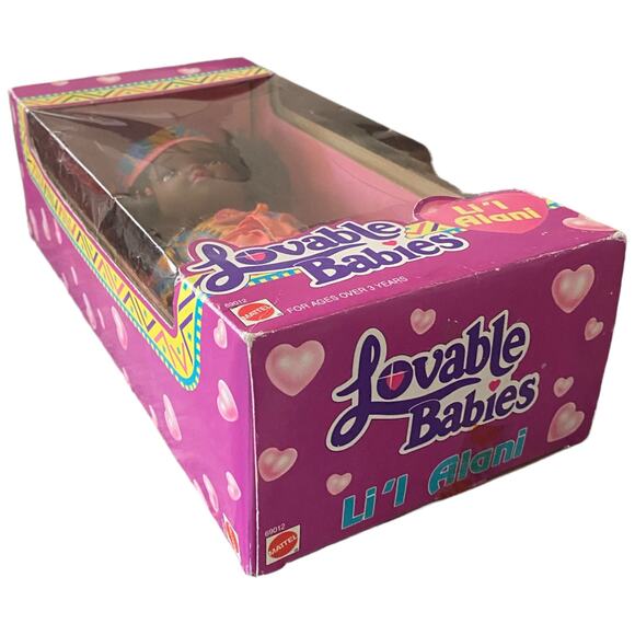 1993 Mattel Lovable Babies Li’l Alani Doll with Outfit 10 Inch - MIB - A432z - Picture 6 of 13